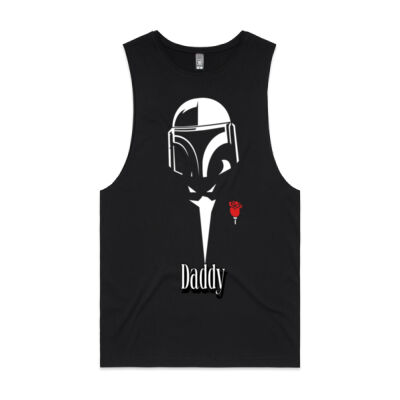 Mandalorian Is My Daddy Mens Tank Thumbnail