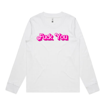 Fuck You Barbie Womens Longsleeve Thumbnail