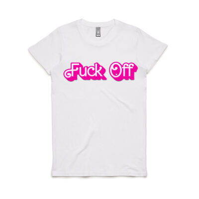 Fuck Off Barbie Womens Tee Thumbnail