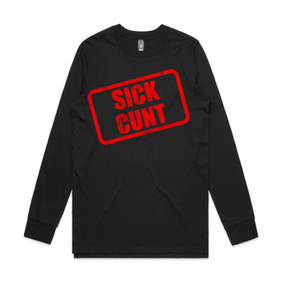 Certified Sick Cunt Mens Longsleeve Thumbnail